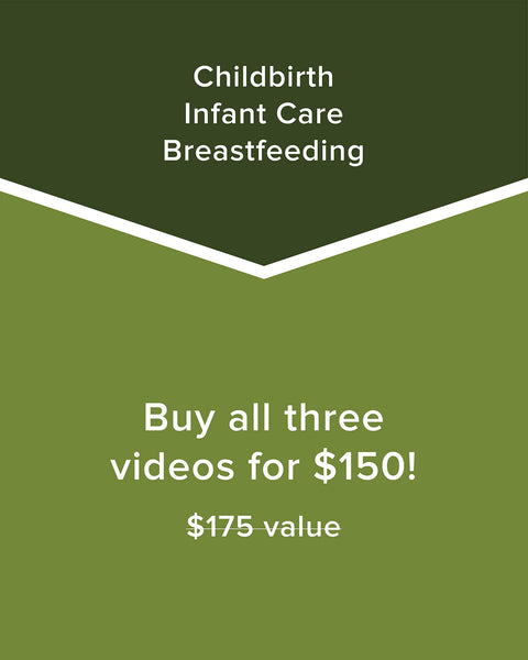 Childbirth, Infant Care, and Breastfeeding Video Bundle